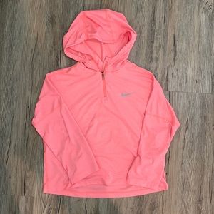 Nope running pink crop top sweater excellent condition